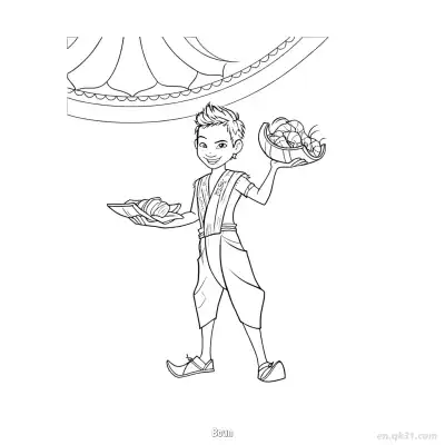 Free printable Boun 2 Coloring Page - Free Printable Disney Raya and the Last Dragon PDFS Coloring Sheets coloring page