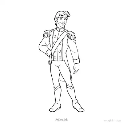 Free printable Prince Eric 2 Coloring Page - Free Printable Disney The Little Mermaid PDFS Coloring Sheets coloring page