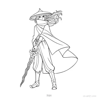 Free printable Raya 10 Coloring Page - Free Printable Disney Raya and the Last Dragon PDFS Coloring Sheets coloring page