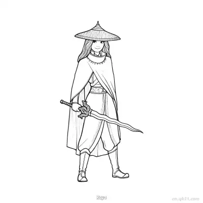 Free printable Raya 12 Coloring Page - Free Printable Disney Raya and the Last Dragon PDFS Coloring Sheets coloring page