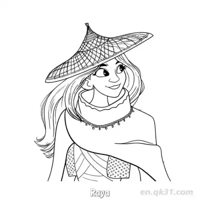 Free printable Raya 2 Coloring Page - Free Printable Disney Raya and the Last Dragon PDFS Coloring Sheets coloring page