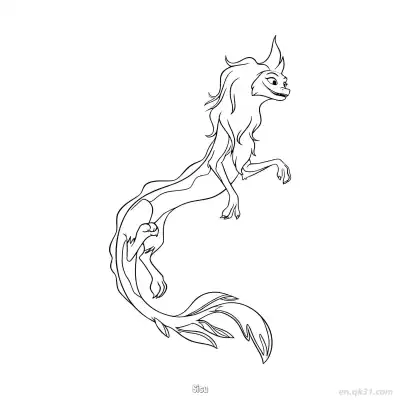 Free printable Sisu 3 Coloring Page - Free Printable Disney Raya and the Last Dragon PDFS Coloring Sheets coloring page