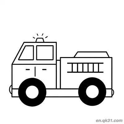 Free printable Firefighter in Action Illustration coloring page