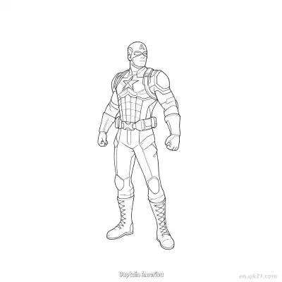 Free printable Captain America  Coloring Page - Free Printable Fortnite MARVEL SERIES PDFS Coloring Sheets coloring page