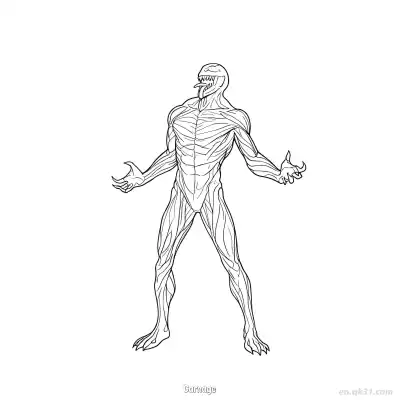 Free printable Carnage  Coloring Page - Free Printable Fortnite MARVEL SERIES PDFS Coloring Sheets coloring page