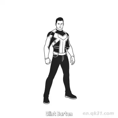 Free printable Clint Barton  Coloring Page - Free Printable Fortnite MARVEL SERIES PDFS Coloring Sheets coloring page