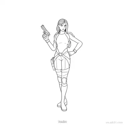 Free printable Domino  Coloring Page - Free Printable Fortnite MARVEL SERIES PDFS Coloring Sheets coloring page