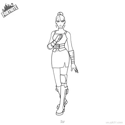 Free printable Kor  Coloring Page - Free Printable Fortnite PDFS Coloring Sheets coloring page
