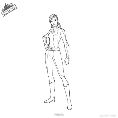 Free printable Polarity  Coloring Page - Free Printable Fortnite PDFS Coloring Sheets coloring page