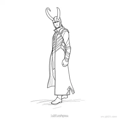 Free printable Loki Laufeyson  Coloring Page - Free Printable Fortnite MARVEL SERIES PDFS Coloring Sheets coloring page