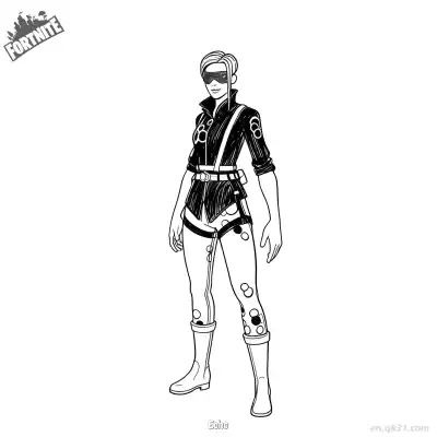 Free printable Echo  Coloring Page - Free Printable Fortnite PDFS Coloring Sheets coloring page