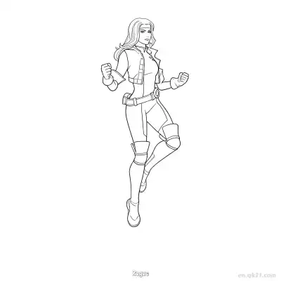 Free printable Rogue  Coloring Page - Free Printable Fortnite MARVEL SERIES PDFS Coloring Sheets coloring page
