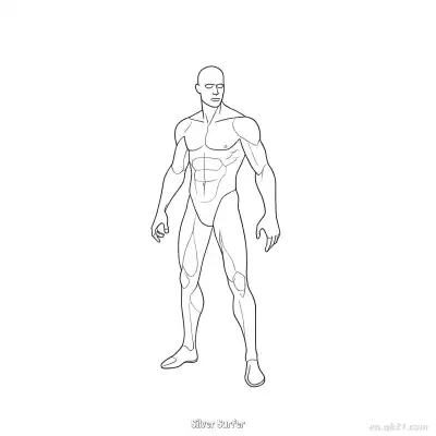 Free printable Silver Surfer  Coloring Page - Free Printable Fortnite MARVEL SERIES PDFS Coloring Sheets coloring page