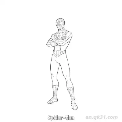 Free printable Spider-Man  Coloring Page - Free Printable Fortnite MARVEL SERIES PDFS Coloring Sheets coloring page