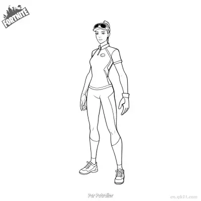 Free printable Par Patroller  Coloring Page - Free Printable Fortnite PDFS Coloring Sheets coloring page