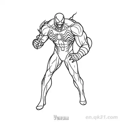 Free printable Venom  Coloring Page - Free Printable Fortnite MARVEL SERIES PDFS Coloring Sheets coloring page