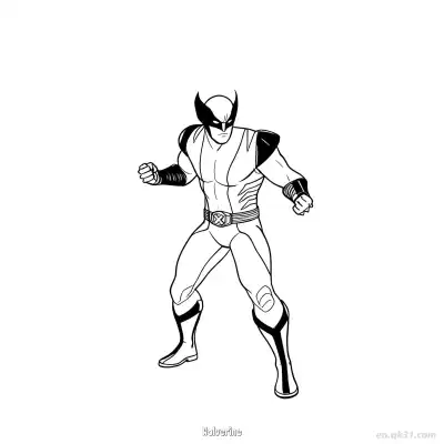 Free printable Wolverine  Coloring Page - Free Printable Fortnite MARVEL SERIES PDFS Coloring Sheets coloring page