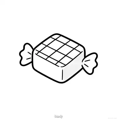Free printable Candy 9 Coloring Page - Free Printable Halloween PDFS Coloring Sheets coloring page