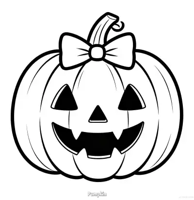 Free printable Pumpkin 11 Coloring Page - Free Printable Halloween PDFS Coloring Sheets coloring page