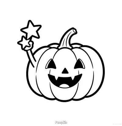 Free printable Pumpkin 16 Coloring Page - Free Printable Halloween PDFS Coloring Sheets coloring page