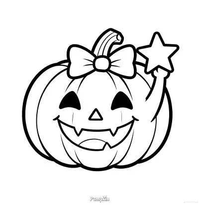 Free printable Pumpkin 19 Coloring Page - Free Printable Halloween PDFS Coloring Sheets coloring page
