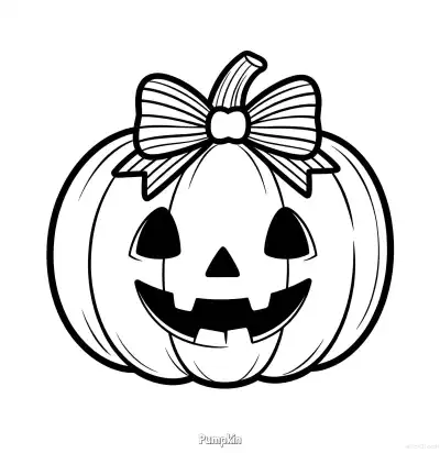 Free printable Pumpkin 5 Coloring Page - Free Printable Halloween PDFS Coloring Sheets coloring page
