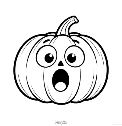 Free printable Pumpkin 6 Coloring Page - Free Printable Halloween PDFS Coloring Sheets coloring page