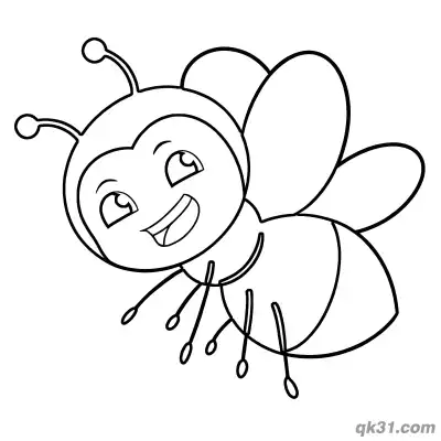 Free printable Sweet Heart Face Firefly Coloring Page coloring page