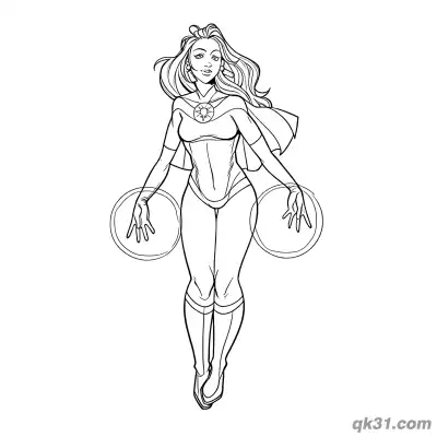 Free printable Atom Eve Shield and Energy Circles Easy Coloring Page coloring page