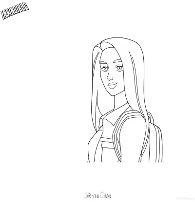 Free printable Atom Eve 3 Coloring Page - Free Printable Invincible PDFS Coloring Sheets coloring page