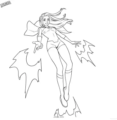 Free printable Atom Eve 4 Coloring Page - Free Printable Invincible PDFS Coloring Sheets coloring page