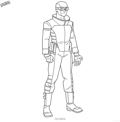 Free printable Rex Splode 1 Coloring Page - Free Printable Invincible PDFS Coloring Sheets coloring page