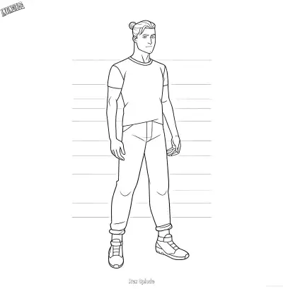 Free printable Rex Splode 2 Coloring Page - Free Printable Invincible PDFS Coloring Sheets coloring page