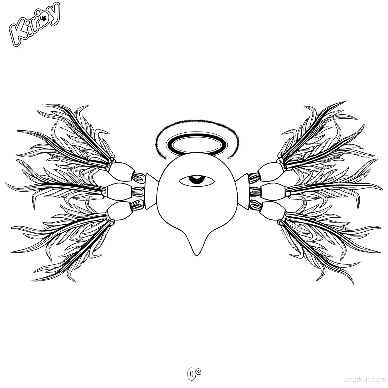 02  Coloring Page - Free Printable Kirby PDF Coloring Sheets – Free Printable Coloring Page for Kids and Adults