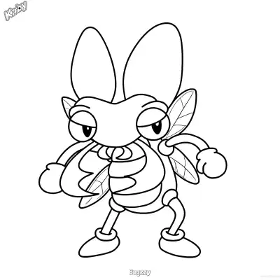 Free printable Bugzzy 2 Coloring Page - Free Printable Kirby PDFS Coloring Sheets coloring page