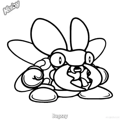 Free printable Bugzzy 3 Coloring Page - Free Printable Kirby PDFS Coloring Sheets coloring page