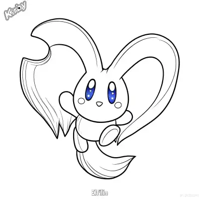 Free printable Elfilin 7 Coloring Page - Free Printable Kirby PDFS Coloring Sheets coloring page