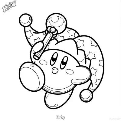Free printable Kirby 11 Coloring Page - Free Printable Kirby PDFS Coloring Sheets coloring page