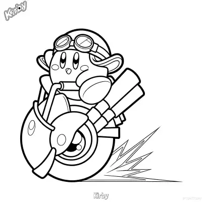 Free printable Kirby 13 Coloring Page - Free Printable Kirby PDFS Coloring Sheets coloring page