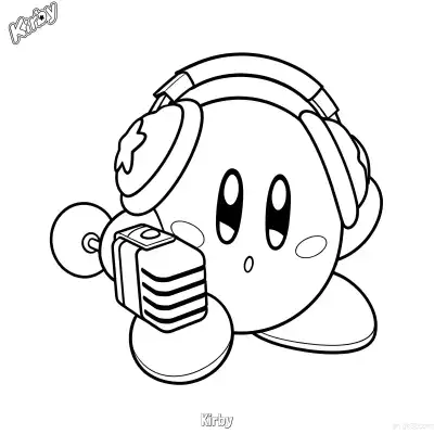 Free printable Kirby 16 Coloring Page - Free Printable Kirby PDFS Coloring Sheets coloring page