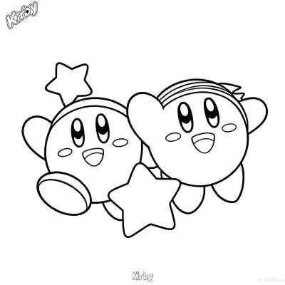 Free printable Kirby 2 Coloring Page - Free Printable Kirby PDFS Coloring Sheets coloring page