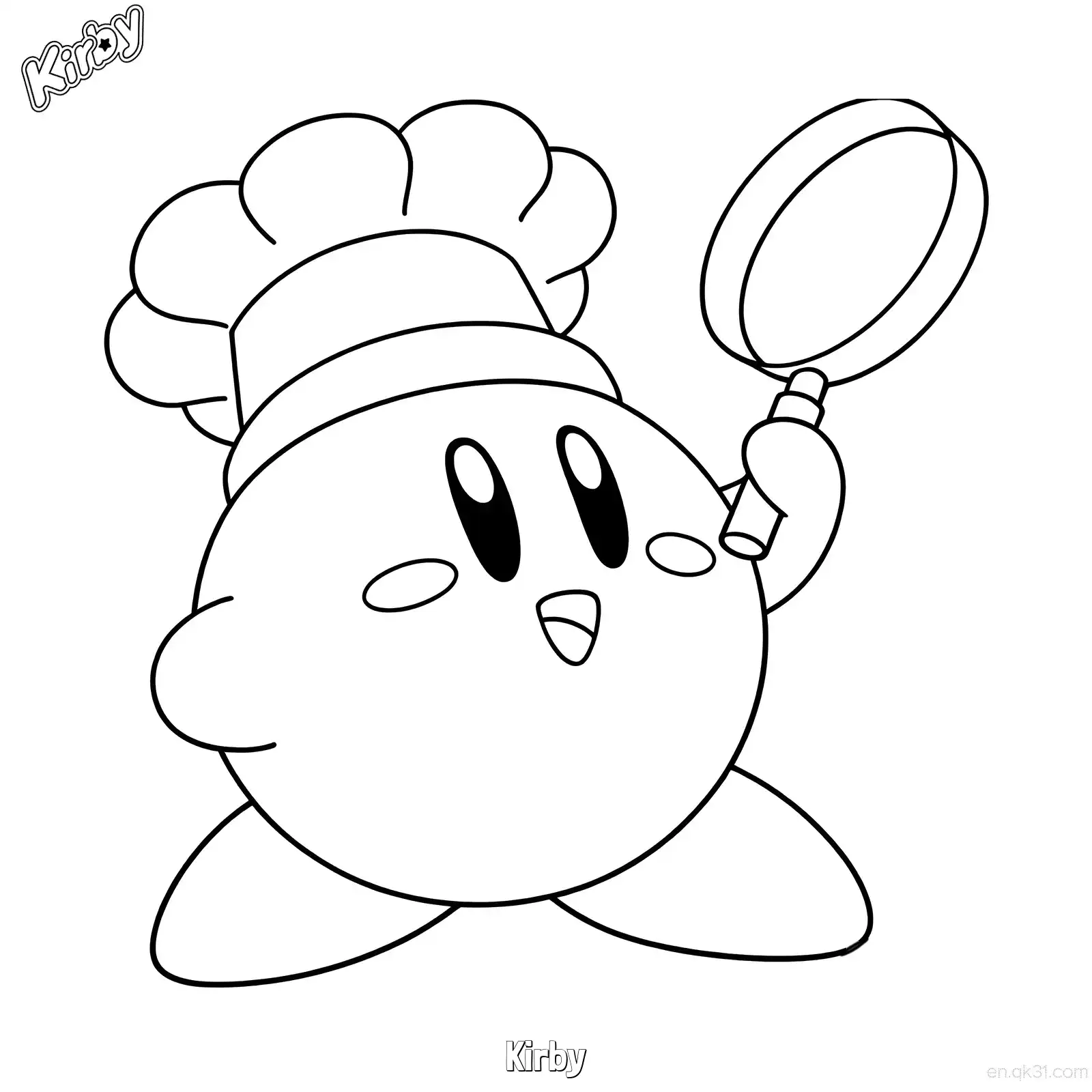 Kirby 26 Coloring Page - Free Printable Kirby PDF Coloring Sheets – Free Printable Coloring Page for Kids and Adults