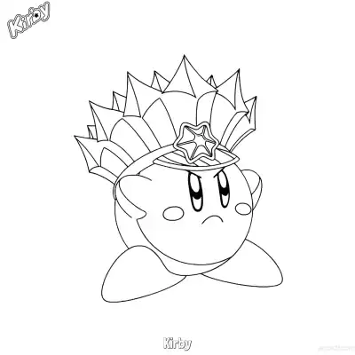 Free printable Kirby 31 Coloring Page - Free Printable Kirby PDFS Coloring Sheets coloring page