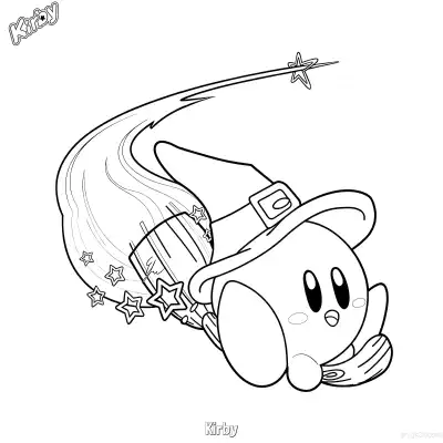 Free printable Kirby 32 Coloring Page - Free Printable Kirby PDFS Coloring Sheets coloring page