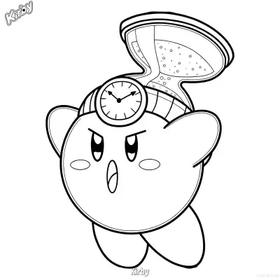 Free printable Kirby 34 Coloring Page - Free Printable Kirby PDFS Coloring Sheets coloring page