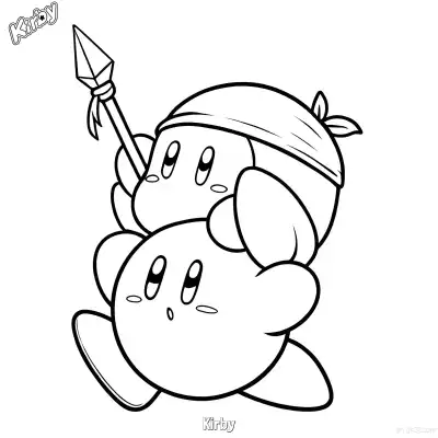 Free printable Kirby 36 Coloring Page - Free Printable Kirby PDFS Coloring Sheets coloring page