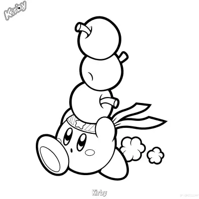Free printable Kirby 40 Coloring Page - Free Printable Kirby PDFS Coloring Sheets coloring page