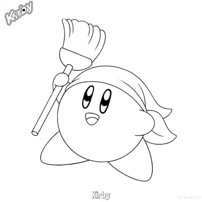 Free printable Kirby 42 Coloring Page - Free Printable Kirby PDFS Coloring Sheets coloring page