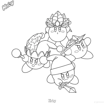 Free printable Kirby 45 Coloring Page - Free Printable Kirby PDFS Coloring Sheets coloring page
