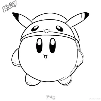 Free printable Kirby 7 Coloring Page - Free Printable Kirby PDFS Coloring Sheets coloring page
